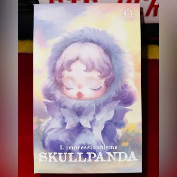 Authentic θSKULLPANDA L'impressionnisme Pendant - CONFIRMED, SEALED - WINDFLOWER - Picture 2 of 6